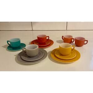 Vintage Hazel Atlas Moderntone Little Hostess Set - READ DESCRIPTION